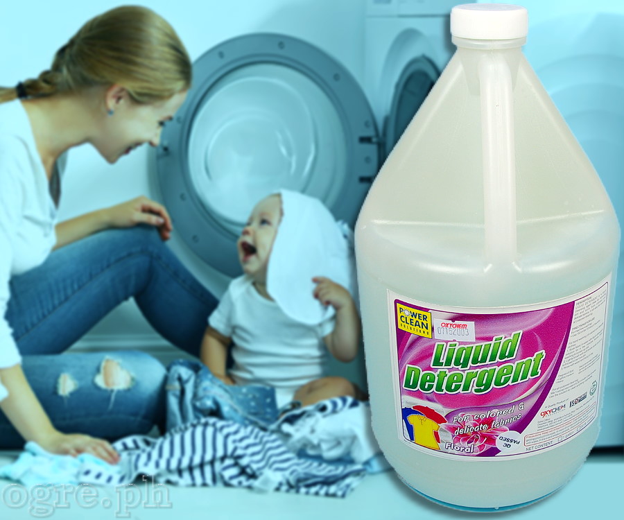 LLD-G 1 Gallon FLORAL Scent Liquid Laundry Detergent