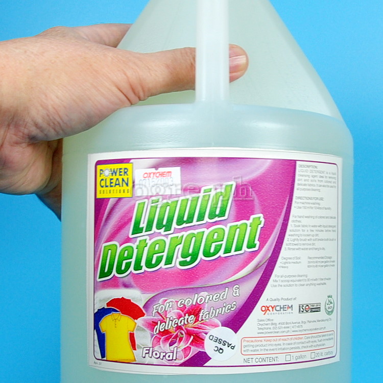 LLD-G 1 Gallon FLORAL Scent Liquid Laundry Detergent
