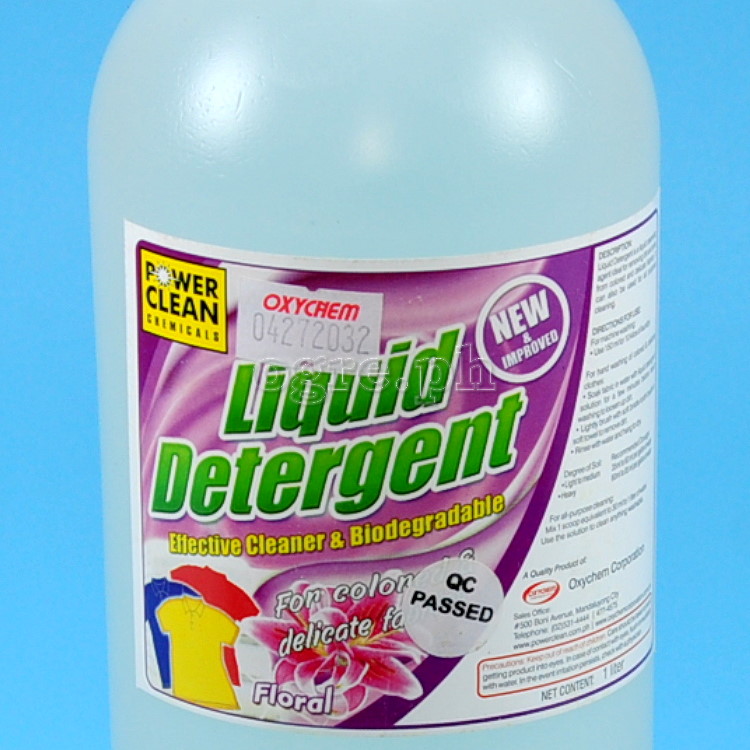 LLD-L 1 Liter Liquid Laundry Detergent (FLORAL Scent)