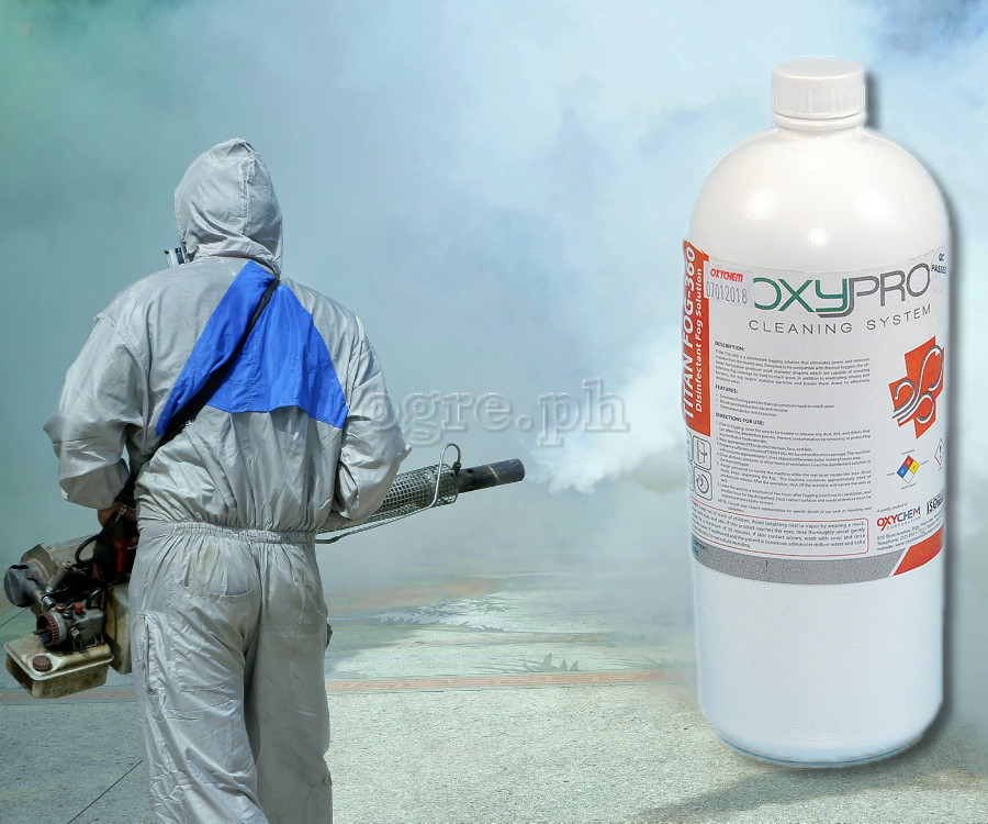 TTN-DFSL Titan Fog 360 Disinfectant Fogging Solution 1 Liter