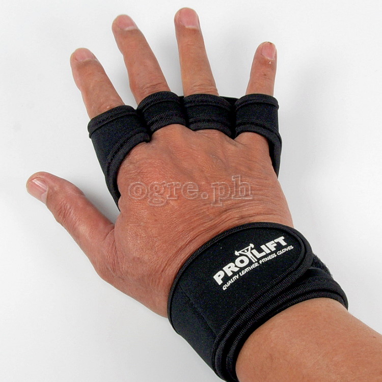 SGW-727 ProLift Quality Leather Fitness Gloves (Open Back)