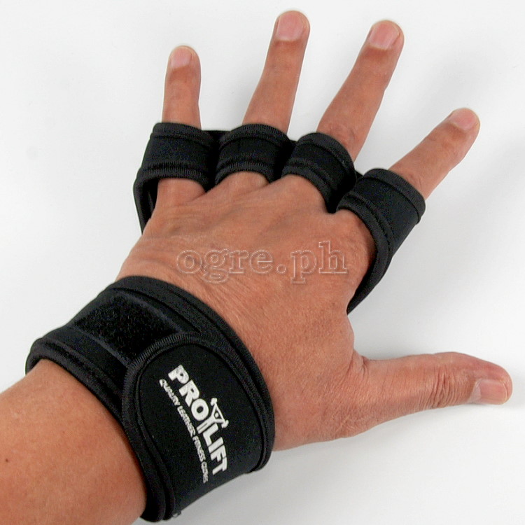 SGW-727 ProLift Quality Leather Fitness Gloves (Open Back)
