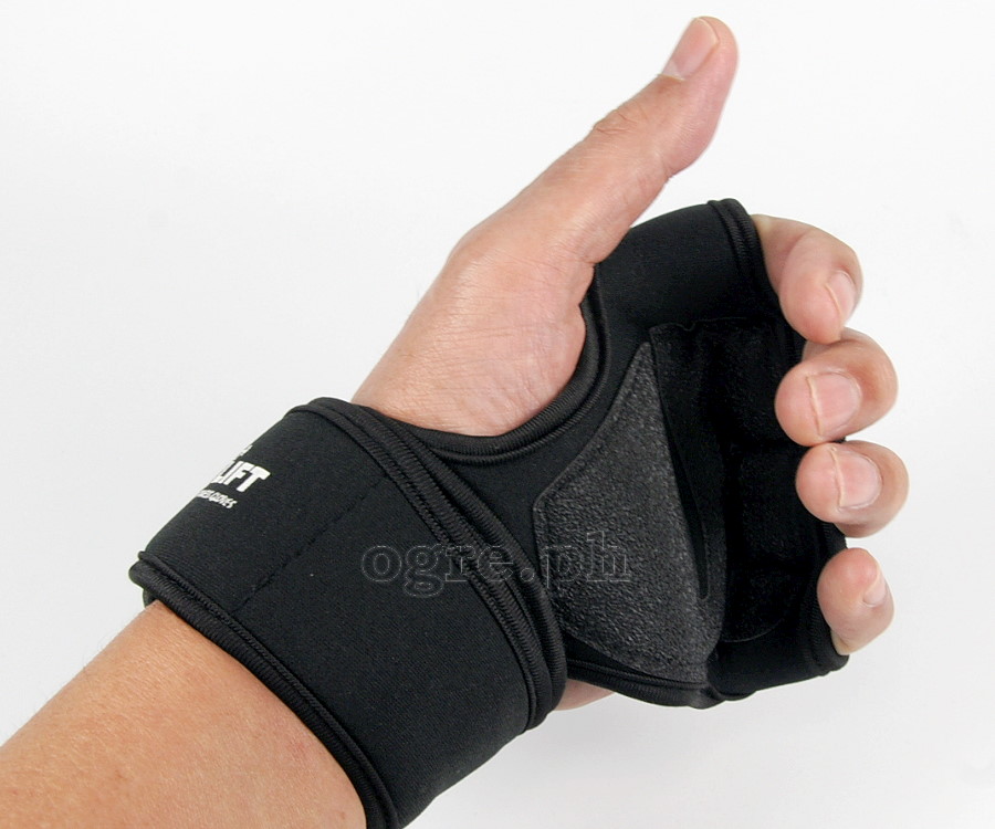 SGW-727 ProLift Quality Leather Fitness Gloves (Open Back)