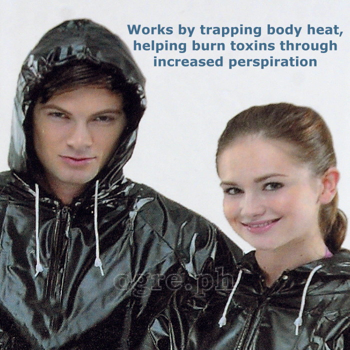 SZH-01 Sauna Suit with Zipper and Hood