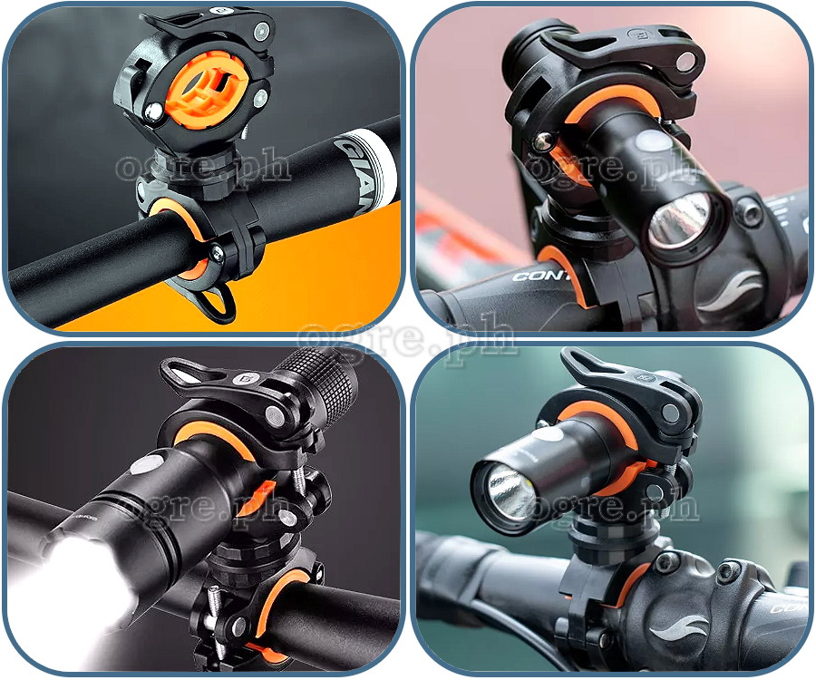 42501 Quick-Release Handlebar / Seatpost Holder for Bike Lights / Pumps / Accessories