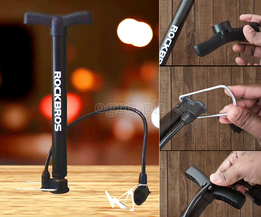 A320 High Pressure 120psi Aluminum Alloy Mini Floor Pump