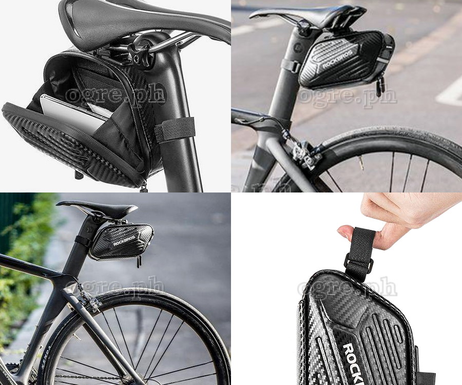 B59 Hard Shell Saddle Bag with Quick-Release Mount (1.5L)