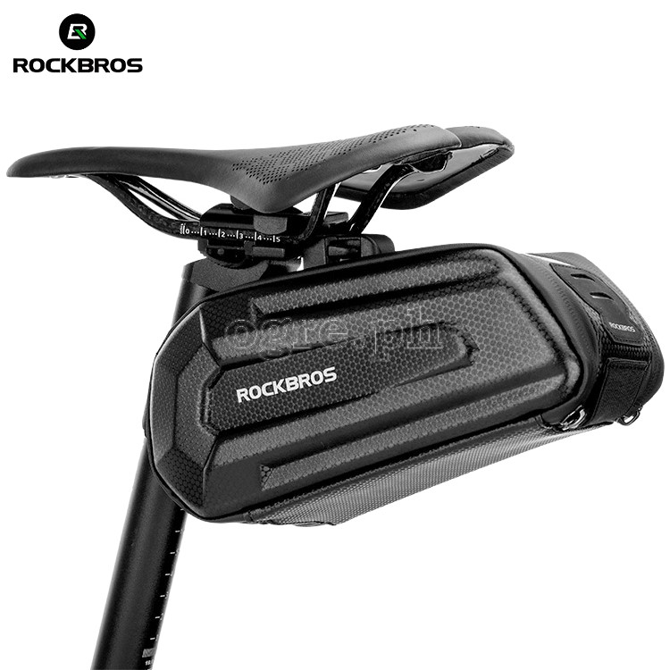 B69 Hard Shell Saddle Bag wth Quick-Release Mount (1.7L)