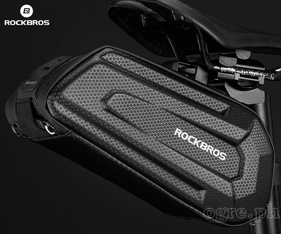 B69 Hard Shell Saddle Bag wth Quick-Release Mount (1.7L)