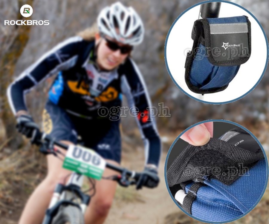 GJ9809 Portable Bike Tire Repair Kit with 16-in-1 Folding Tools Set