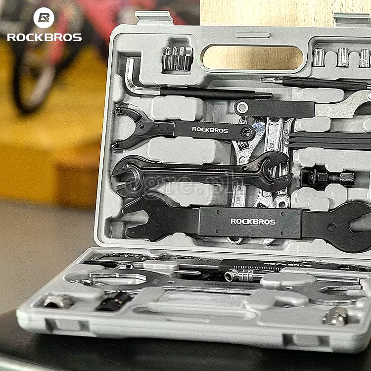 KT-810 Professional 44-pcs Bike Repair Tools Set with Hardshell Storage Case