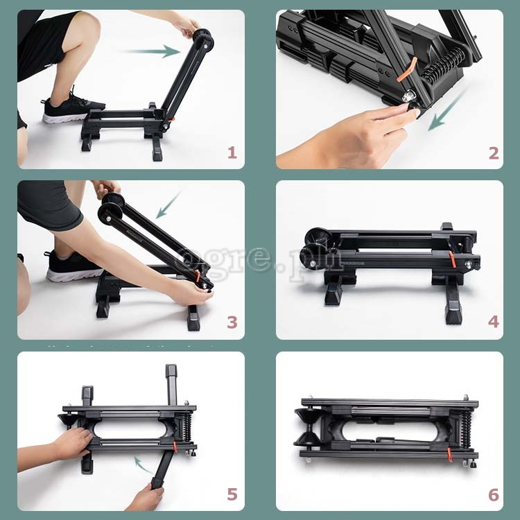 T30 Fully Foldable Lever Action Bike Storage / Display Stand