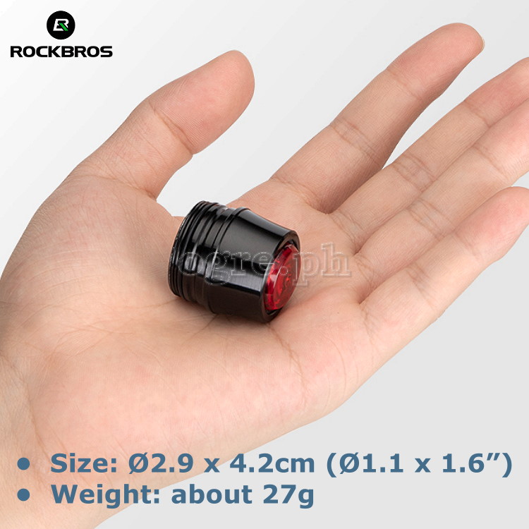 TL001 Ultralight USB Rechargeable Mini Red Warning Light