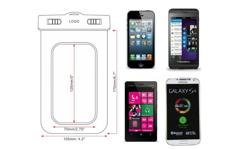WPP-01 Waterproof Pouch for Mobile Phones