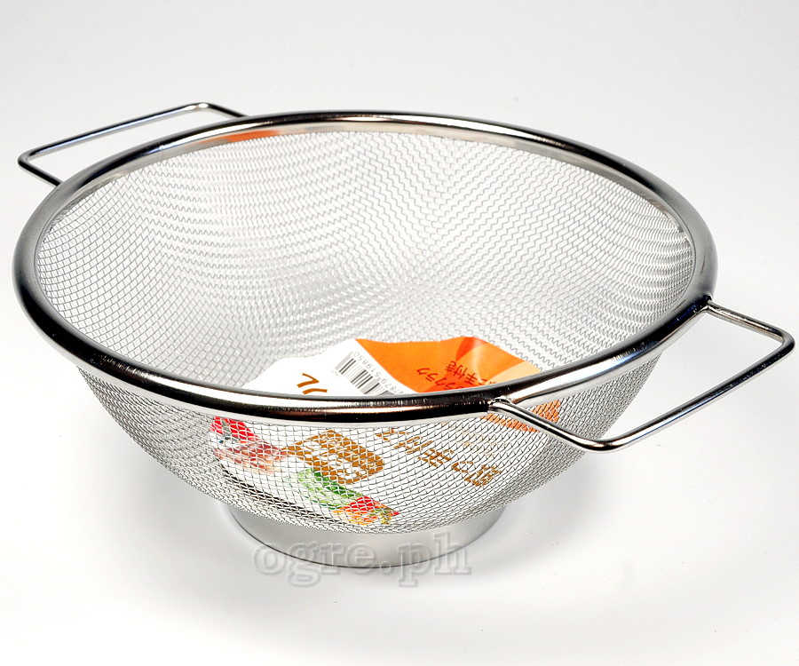 51605 Small Stainless Steel Mesh Colander with Handles 17.5cm (6.9”)