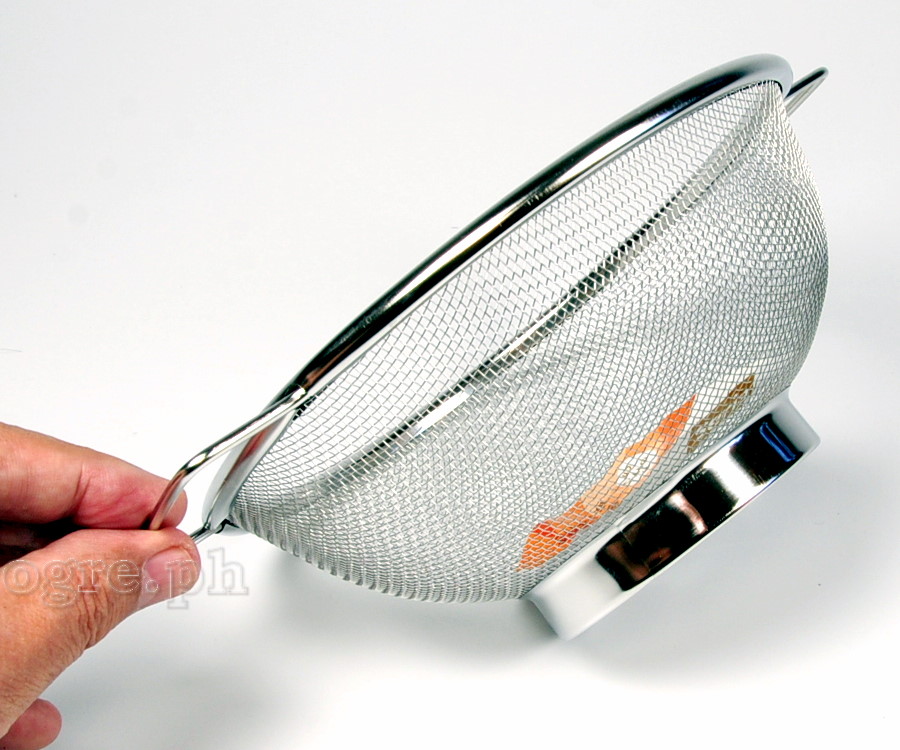 51605 Small Stainless Steel Mesh Colander with Handles 17.5cm (6.9”)
