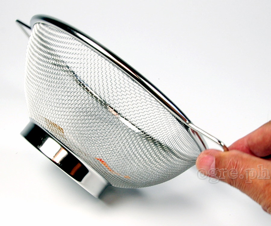 51605 Small Stainless Steel Mesh Colander with Handles 17.5cm (6.9”)