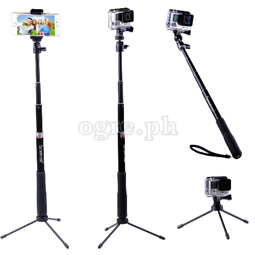 Q3 Telescoping Pole with Mini Folding Tripod