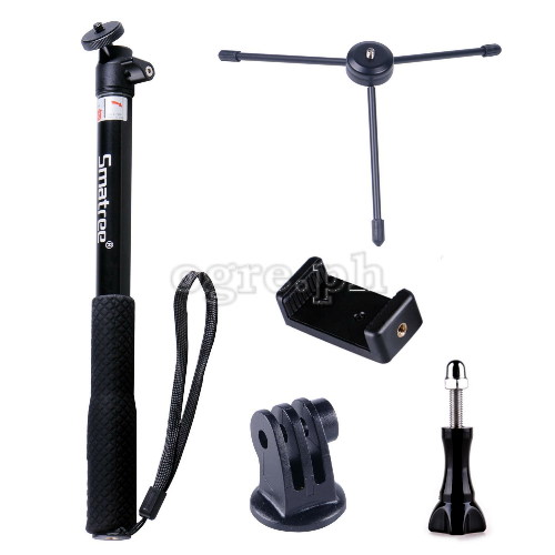 Q3 Telescoping Pole with Mini Folding Tripod
