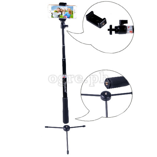 Q3 Telescoping Pole with Mini Folding Tripod