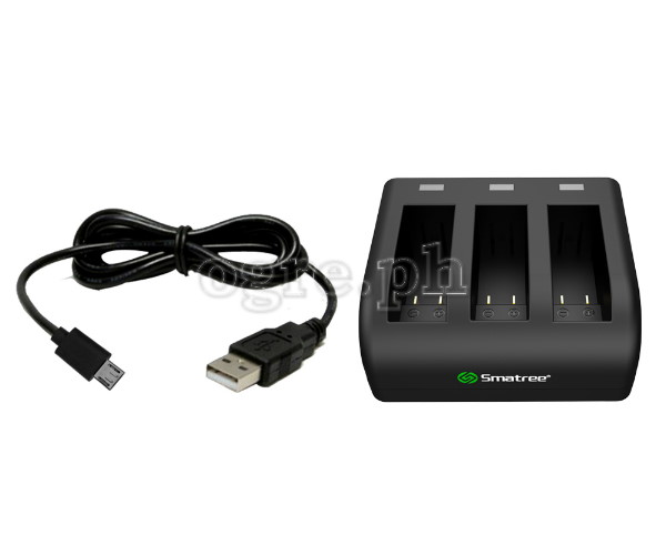 S-G5 3-Channel USB Charger for HERO5/6