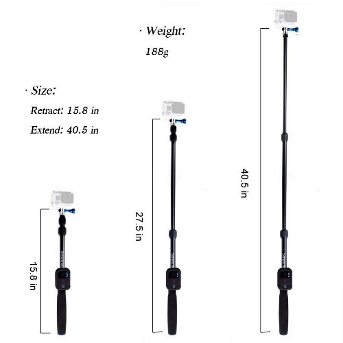 S2 SmaPole  Aluminum Extendable Pole