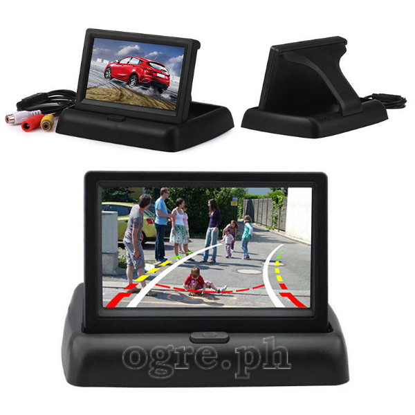 TFT-043 4.3” TFT LCD Monitor with Foldable Base