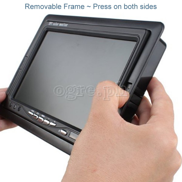 TFT-070 7” TFT LCD Backlit Monitor 800x480