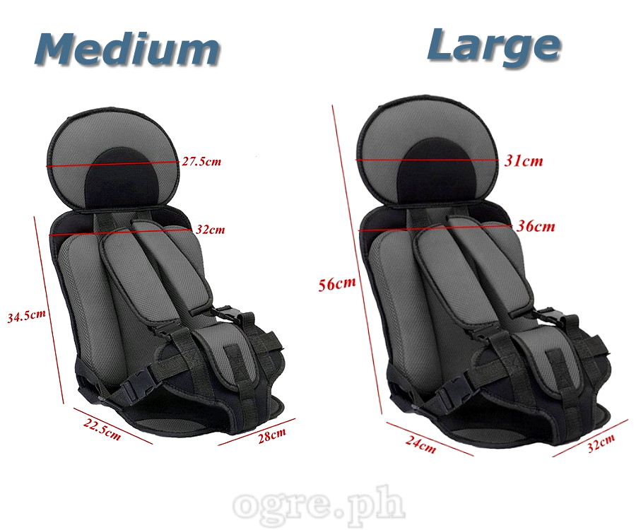 XP249-M Child Car Safety Seat Cushion (Medium) 6 mos ~ 4 years