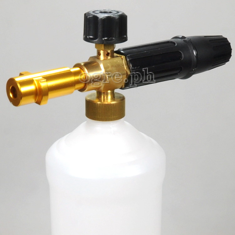 PWF-03A Professional Snow Foam Lance Kit for Karcher K Series (Brass Body / Alloy Adapter)