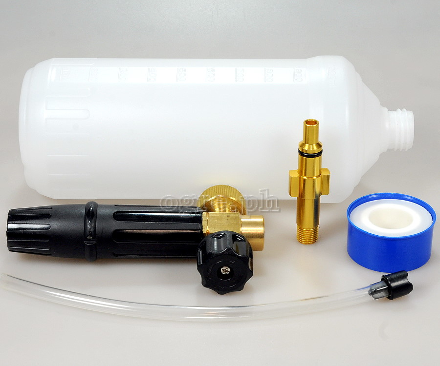 PWF-06A Professional Snow Foam Lance Kit for Lavor (Brass Body / Alloy Adapter)