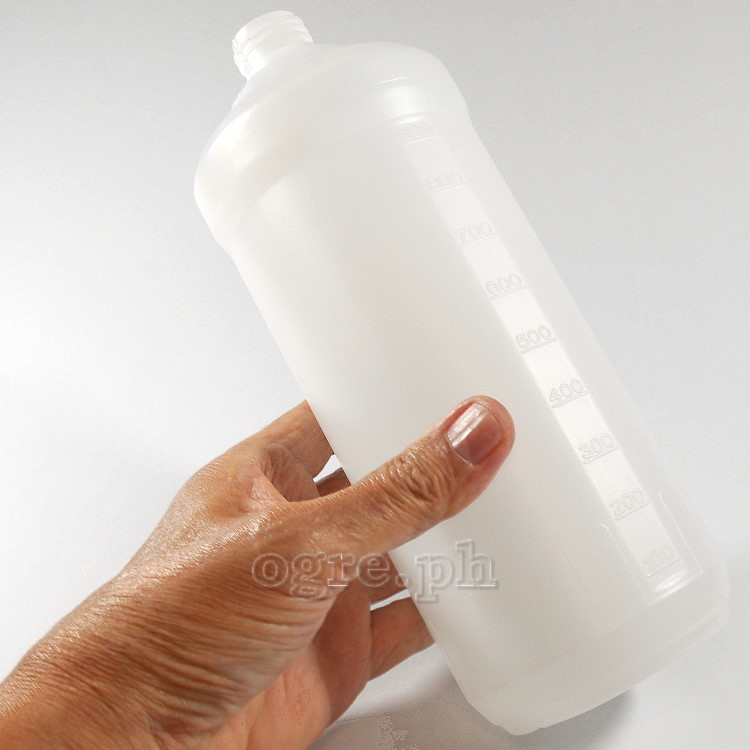 PWFB-01 High-Density Polyethylene (HDPE) Foam Cannon Bottle 1000mL (1 Liter)