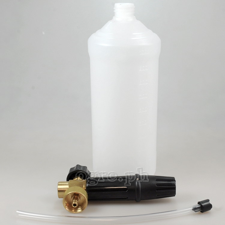 PWFB-01 High-Density Polyethylene (HDPE) Foam Cannon Bottle 1000mL (1 Liter)