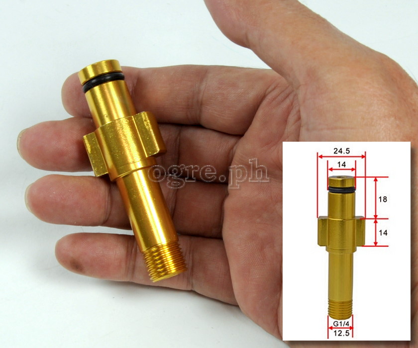 PWFP-02A Snow Foam Lance Kit for Kawasaki/Fujihama (Polymer Body / Aluminum Adapter)