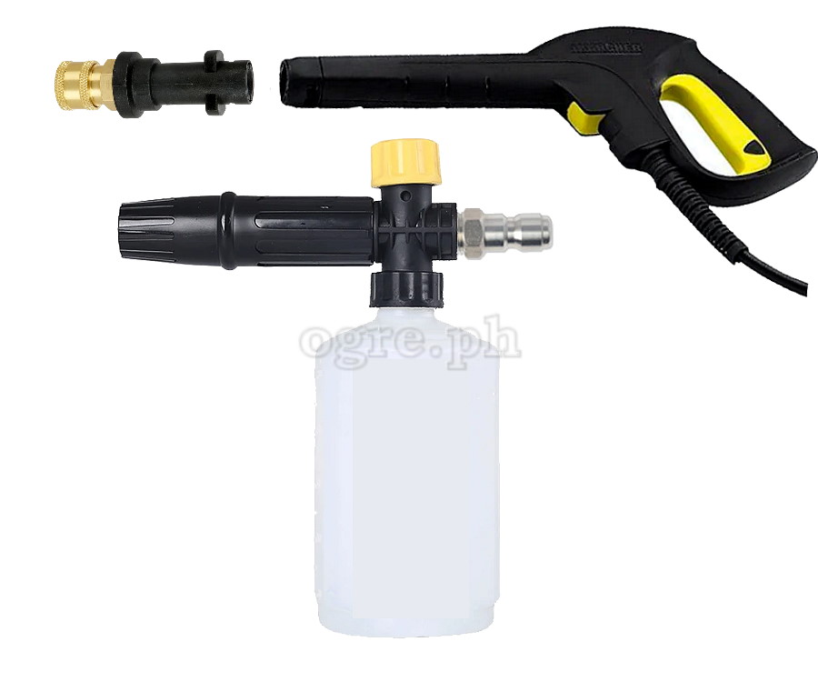 PWGAC-03 Wash Gun Adapter / Converter (Karcher K-Series to 1/4” Quick Connect Socket)