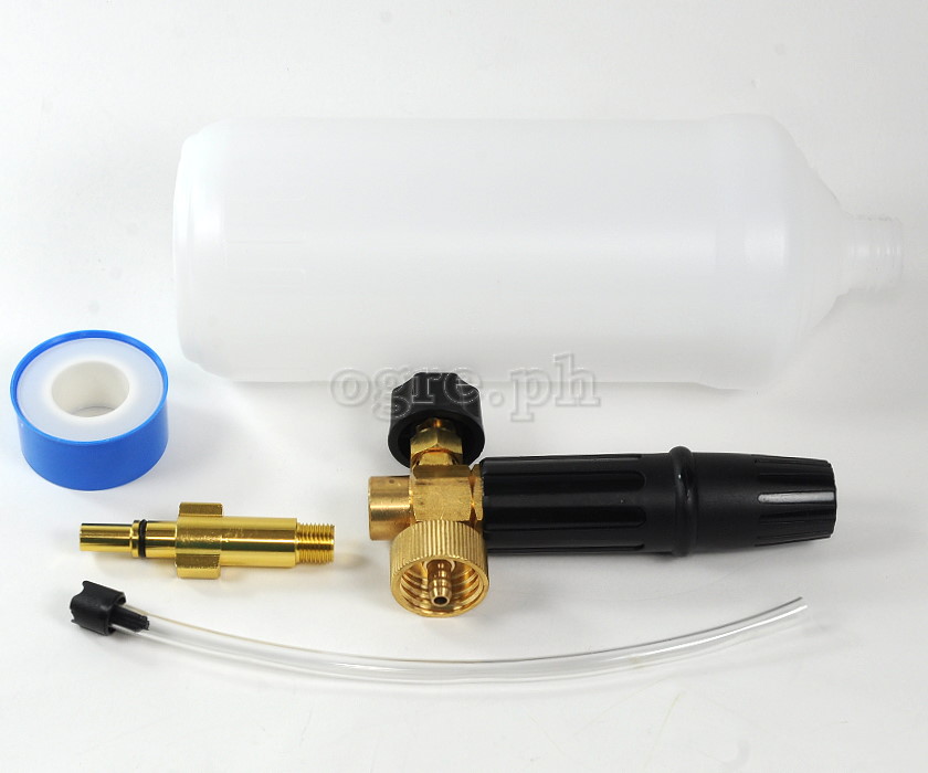PWF-01A Professional Snow Foam Lance Kit for Bosch/B&D (Brass Body / Alloy Adapter)