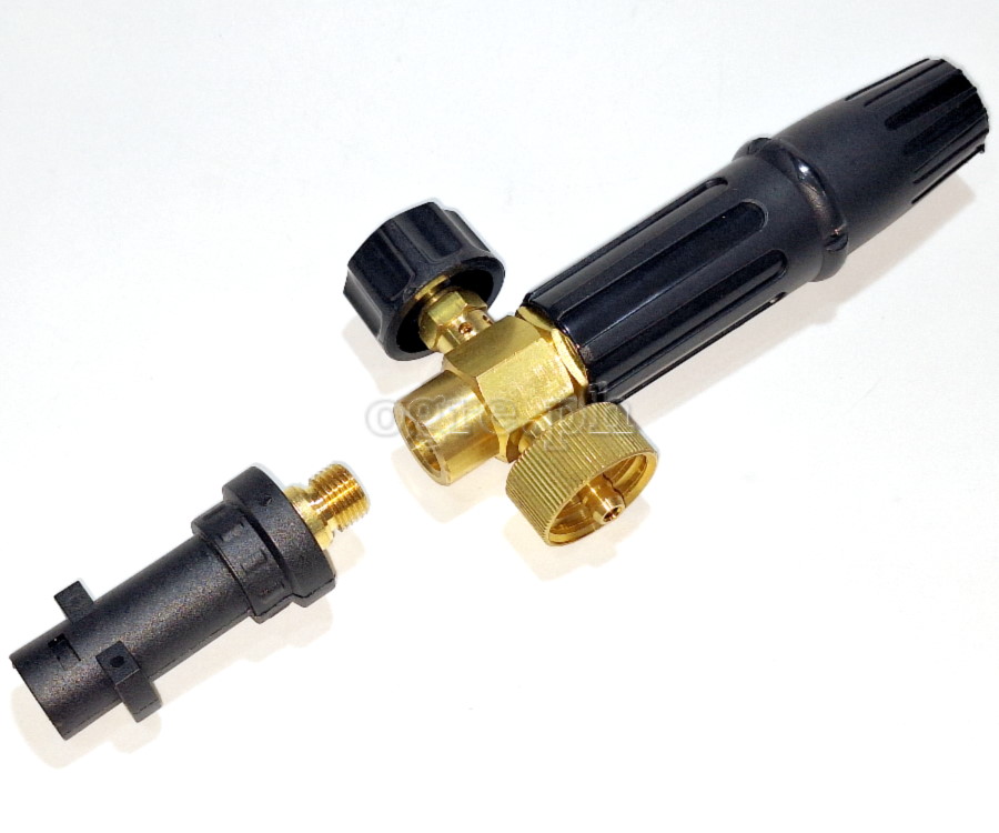 PWF-03 Professional Snow Foam Lance Kit for Karcher K Series (Brass Body / Polymer Adapter)