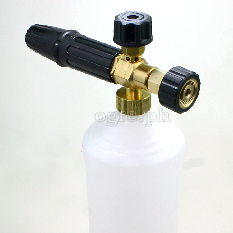 PWF-04 Professional Snow Foam Lance Kit for Karcher HD Series (Brass Body / Twist Lock Adapter)