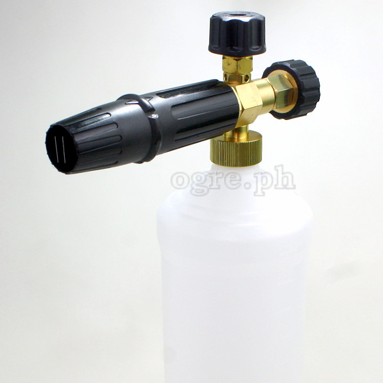 PWF-04 Professional Snow Foam Lance Kit for Karcher HD Series (Brass Body / Twist Lock Adapter)