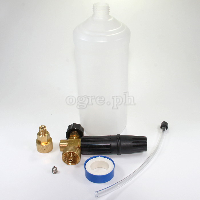 PWF-04B Professional Snow Foam Lance Kit for Karcher HD/HDS Series (Brass Body / Brass Twist Lock Adapter)