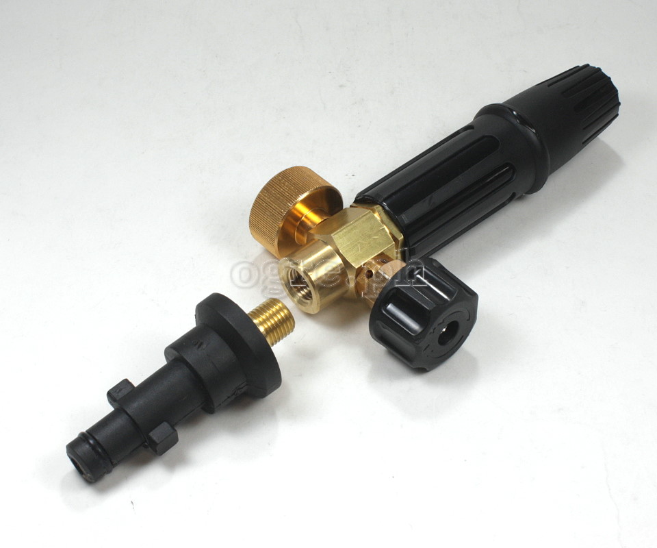 PWF-07 Professional Snow Foam Lance Kit for Nilfisk (Brass Body / Polymer Adapter)