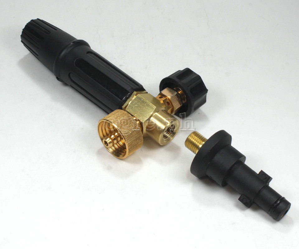 PWF-07 Professional Snow Foam Lance Kit for Nilfisk (Brass Body / Polymer Adapter)