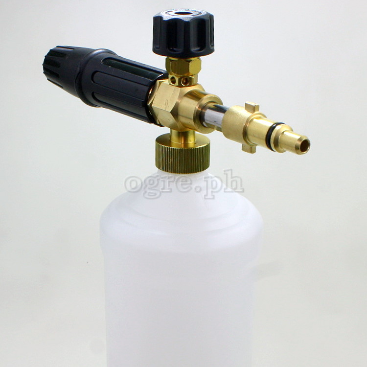 PWF-08B Professional Snow Foam Lance Kit for Nilfisk Kew Alto (Brass Body / Brass Adapter)