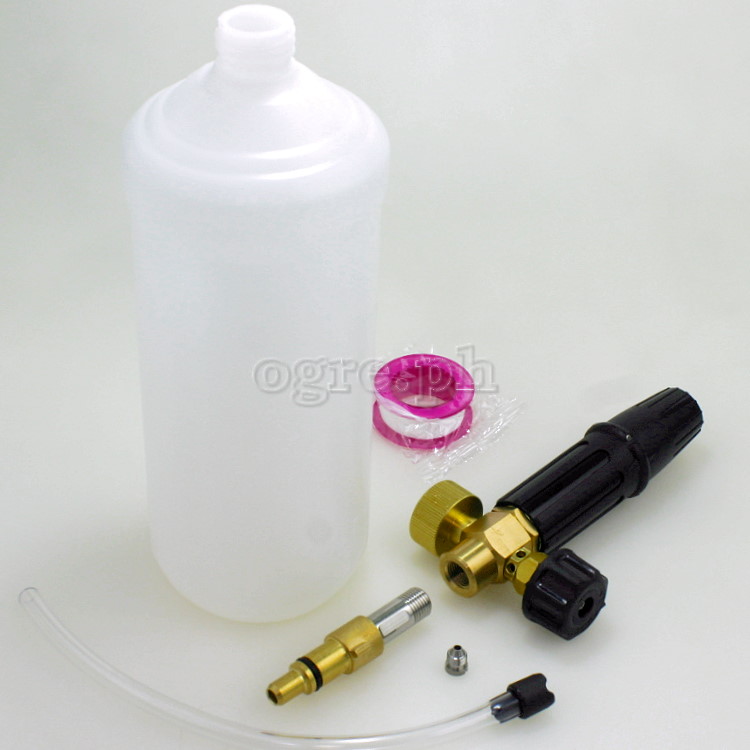 PWF-08B Professional Snow Foam Lance Kit for Nilfisk Kew Alto (Brass Body / Brass Adapter)