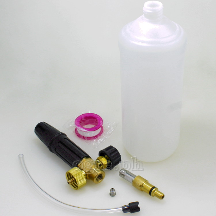 PWF-08B Professional Snow Foam Lance Kit for Nilfisk Kew Alto (Brass Body / Brass Adapter)