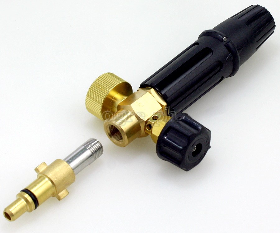 PWF-08B Professional Snow Foam Lance Kit for Nilfisk Kew Alto (Brass Body / Brass Adapter)