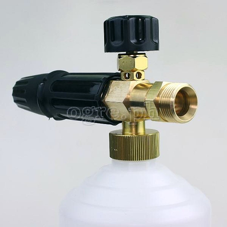 PWF-10 Professional Snow Foam Lance Kit for M22 Wash Guns (Brass Body / Brass Adapter)