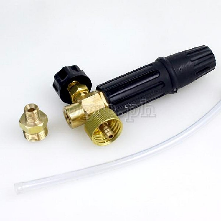 PWF-10 Professional Snow Foam Lance Kit for M22 Wash Guns (Brass Body / Brass Adapter)