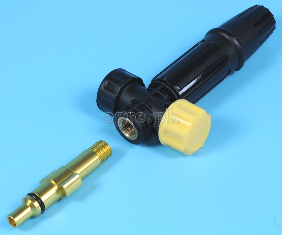 PWFP-06A Snow Foam Lance Kit for Lavor Wash Guns (Polymer Body / Alloy Adapter)