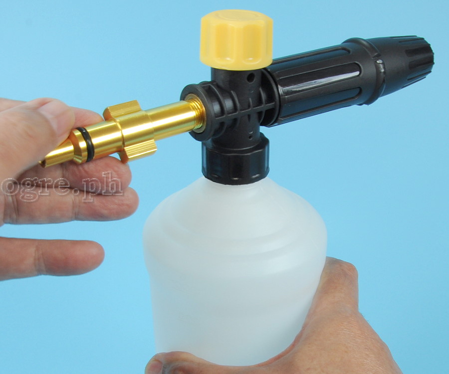 PWFP-06A Snow Foam Lance Kit for Lavor Wash Guns (Polymer Body / Alloy Adapter)